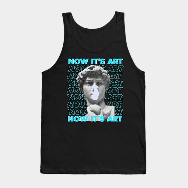 SQUIDWARD TENPOLES ART - Streetwear Style Tank Top by Skywiz